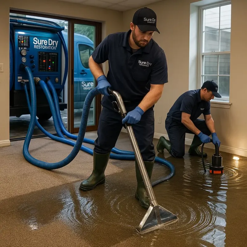 Water Extraction and Removal process in Sanger, CA